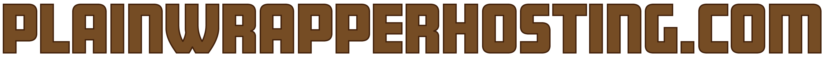 Plain Wrapper Hosting